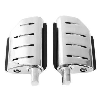 Chrome 10MM Male Mount Foot pegs Footrest Fit For Harley Touring Sportster 1200 - Moto Life Products