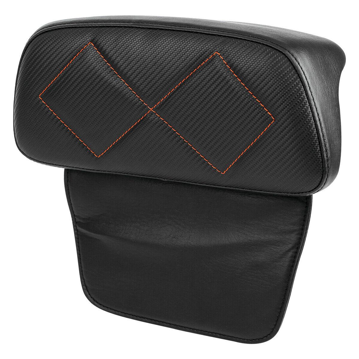 Black Rear Passenger Backrest Fit For Harley Touring and Road Glide 14-22 2018 - Moto Life Products