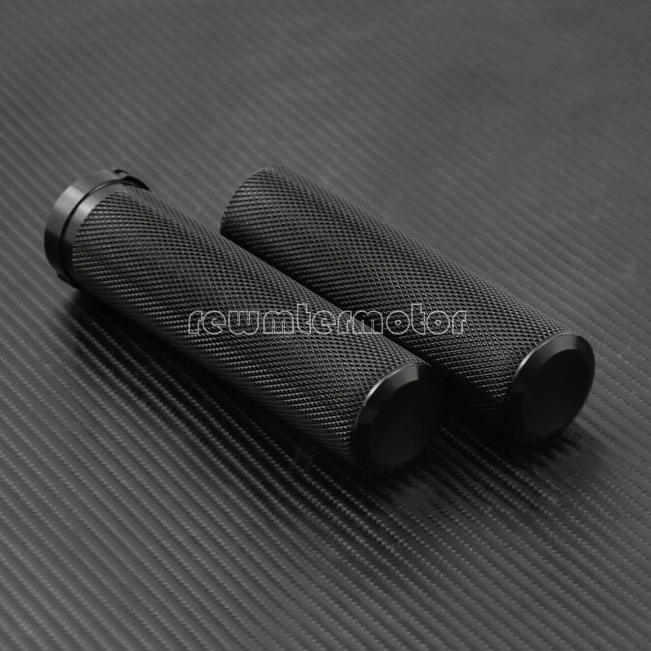 1" All Aluminum Handlebar Hand Grips Fit For Touring Sportster Dyna Softail - Moto Life Products