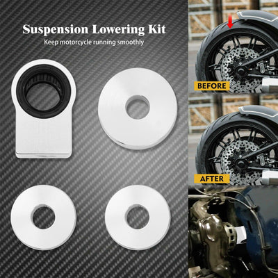 20mm-30mm Rear  Fender Shock Lowering Kit Fit For Harley Softail M8 2018-2022 - Moto Life Products