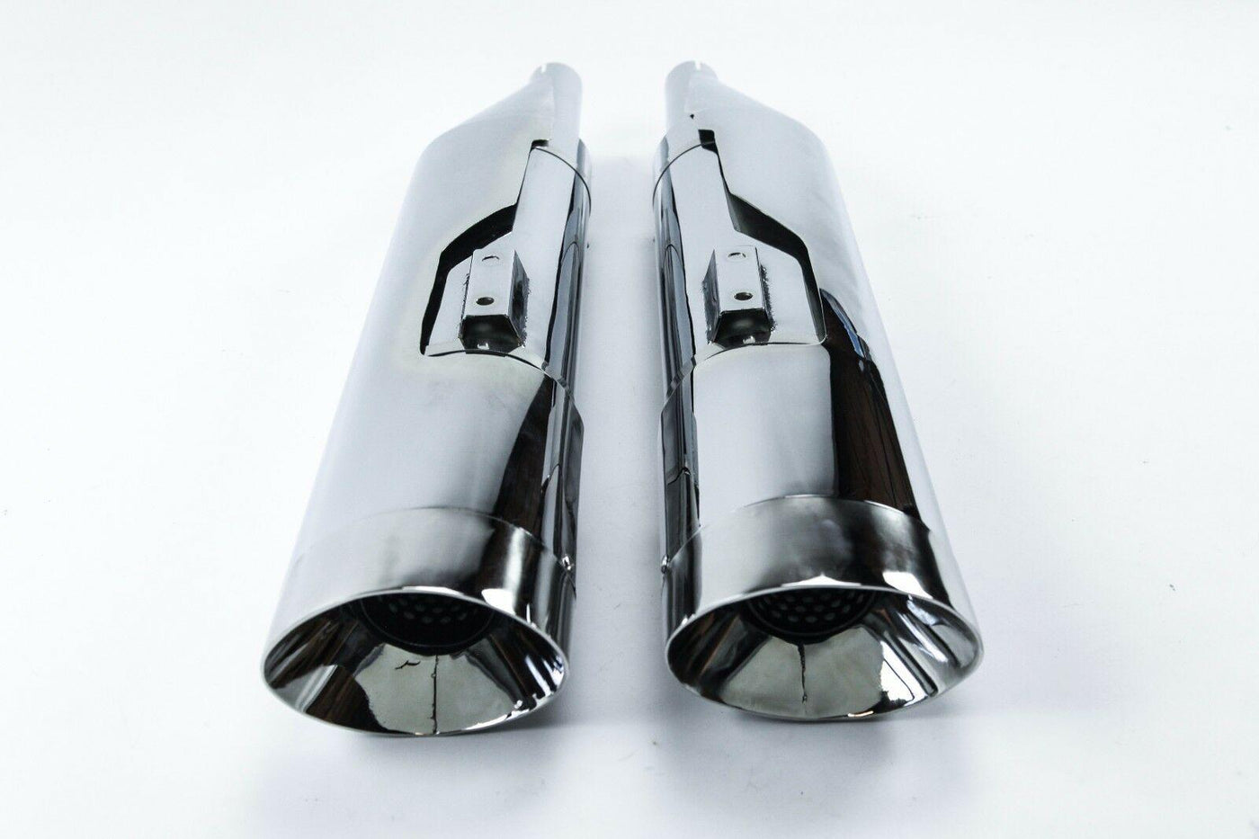 Monster  Slip-On Mufflers Harley Davidson Oval Exhaust Pipes Touring Glide - Moto Life Products