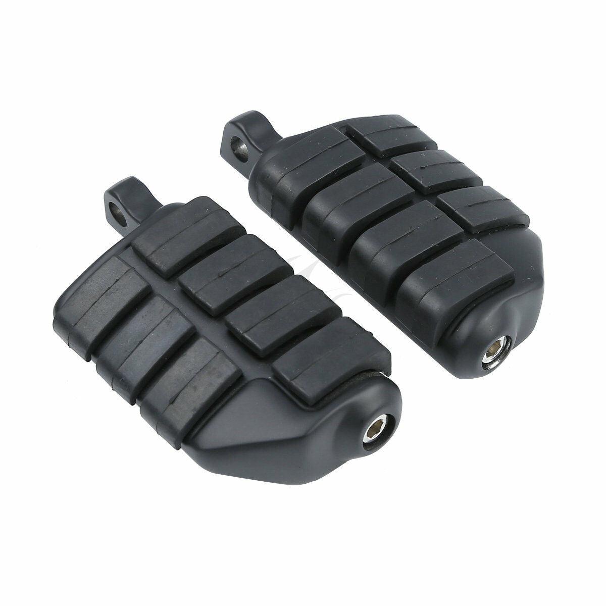 Matte Male Mount Footrests Foot Pegs Fit For Harley Touring Softail Sportster XL - Moto Life Products