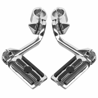 Mustache Engine Guard Crash Bar Footpegs Fit For Harley Softail Deluxe 2000-2017 - Moto Life Products