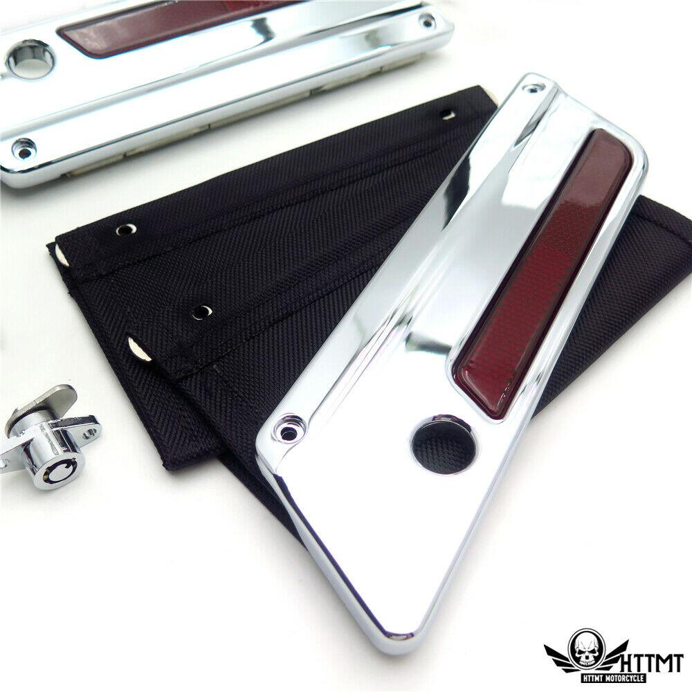 Hard bags Saddlebag Hardware Latch Hinge kit for Harley Touring 94-2013 FLT FLH - Moto Life Products