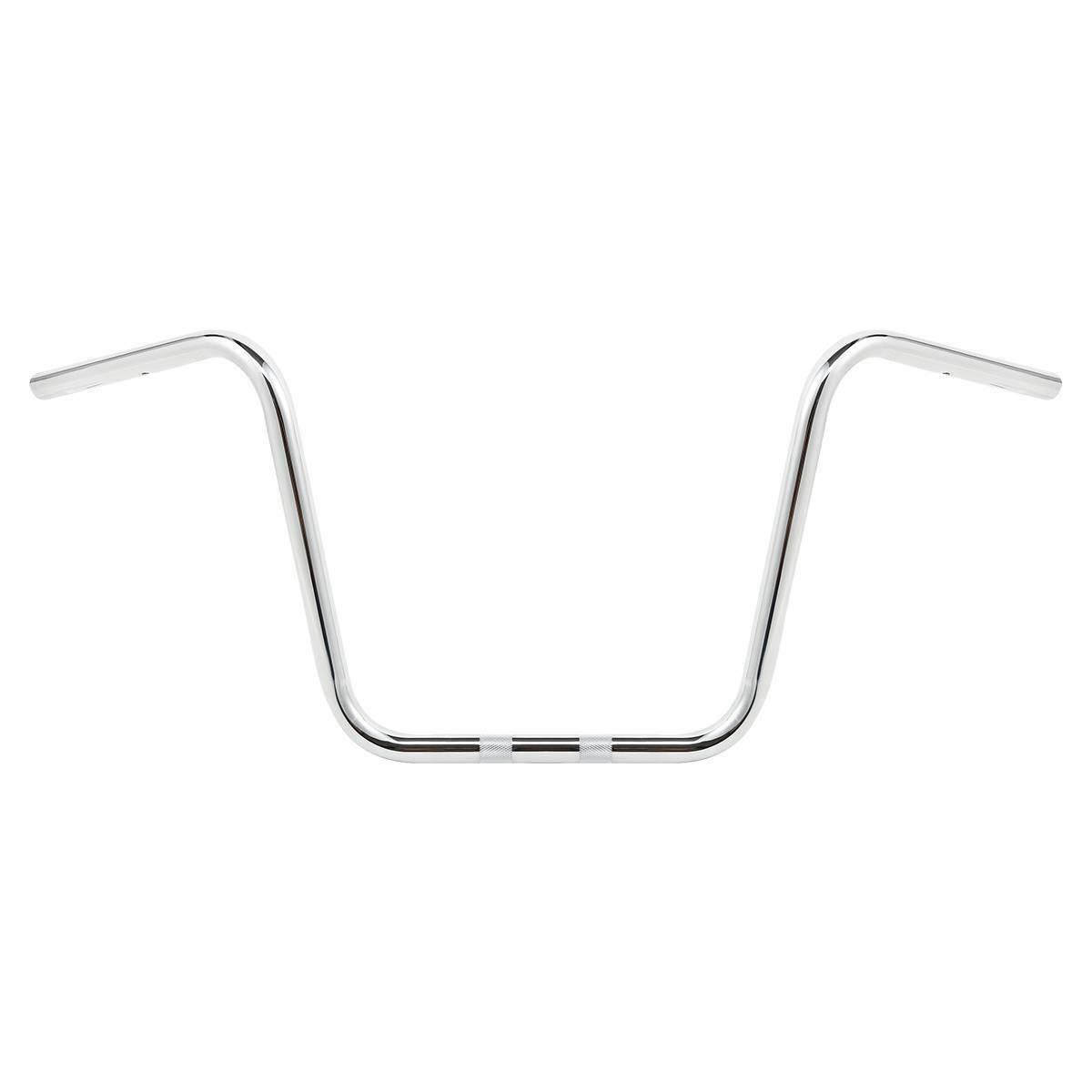 10 12 14 16" 18" Ape Hanger 1" Handlebar Fit For Harley Softail Sportster Chrome - Moto Life Products