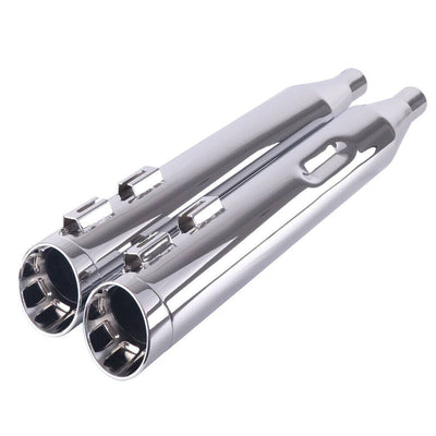 SHARKROAD 4" Slip On Mufflers For Harley Touring Exhaust 1995-2016 Road King - Moto Life Products