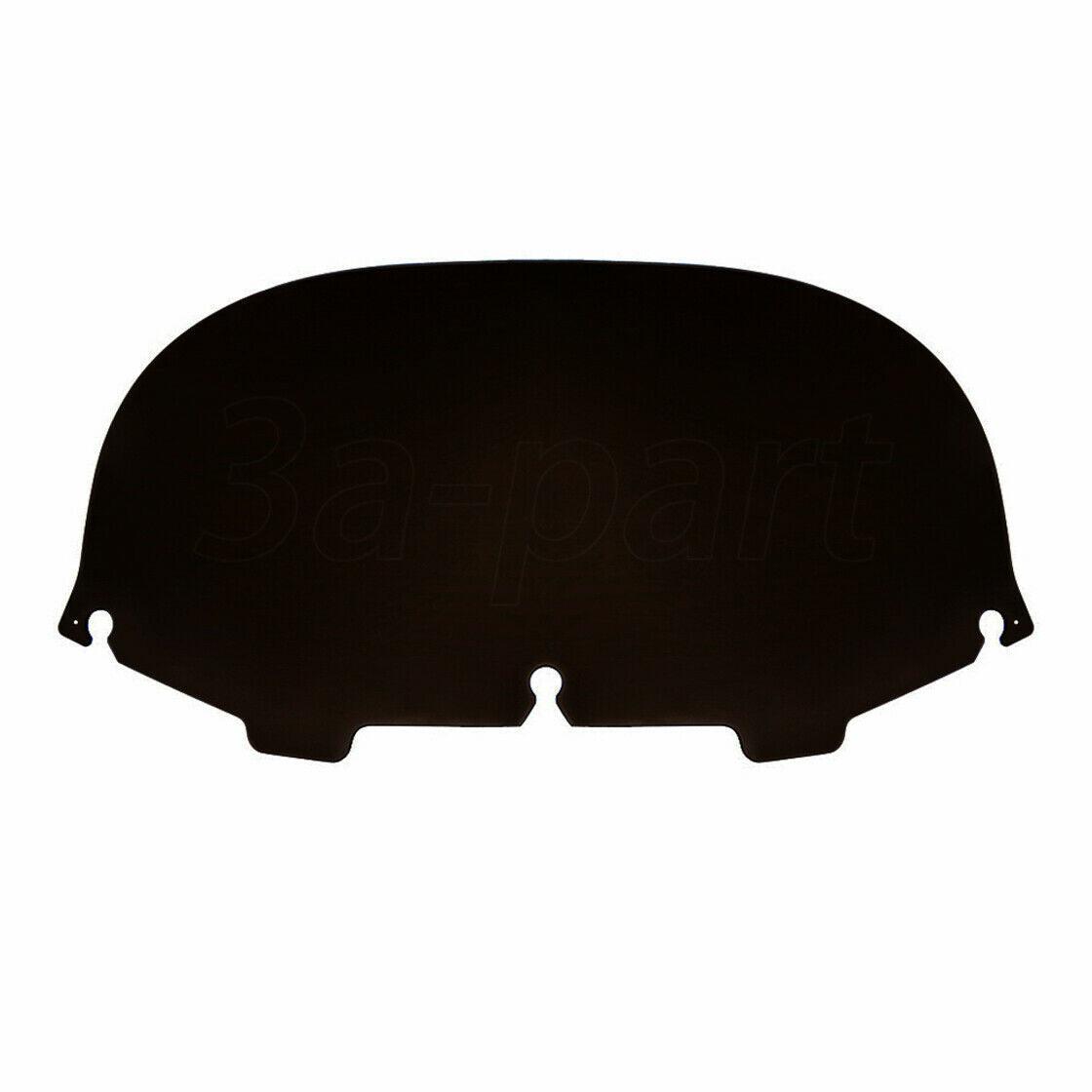 Black 8" Windshield Windscreen Fit For Harley Touring Street Glide FLHX 1996-13 - Moto Life Products