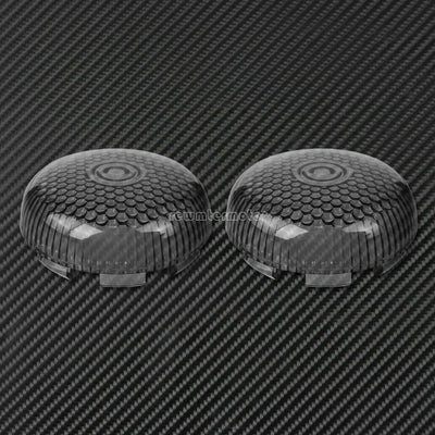 2x Smoke Bullet Turn Signals Light Lens Cover Fit For Harley FLRT FLTRX 2000-20 - Moto Life Products