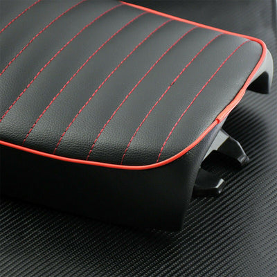 Motorcycle Vintage Cafe Racer Seat Retro Cafe Saddle Fit For CB450 Black & Red - Moto Life Products