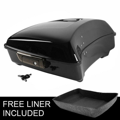 Chopped Pack Trunk Fit For Harley Tour Pak Touring Street Road Glide 2014-2022 - Moto Life Products