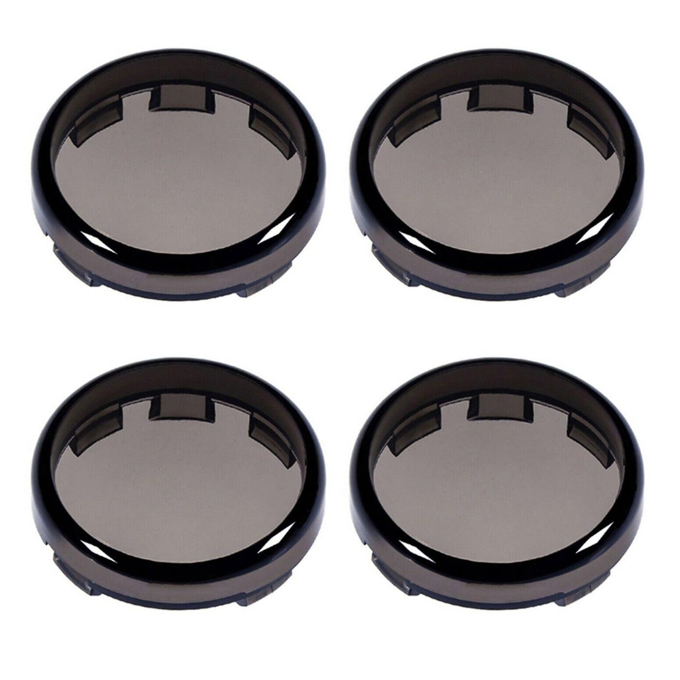 4pcs Smoke Turn Signal Light Lens Cover Fit for Harley Touring Road Street Glide - Moto Life Products