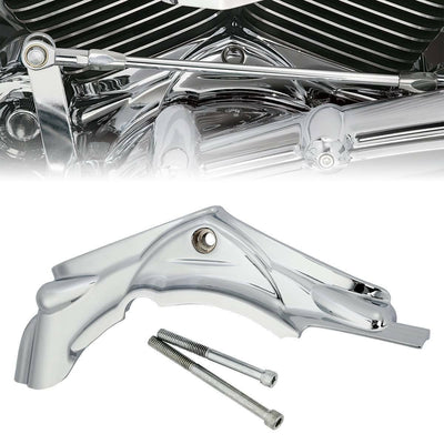 Chrome Cylinder Base Side Cover Fit For Harley Touring Road King Glide 2007-2016 - Moto Life Products