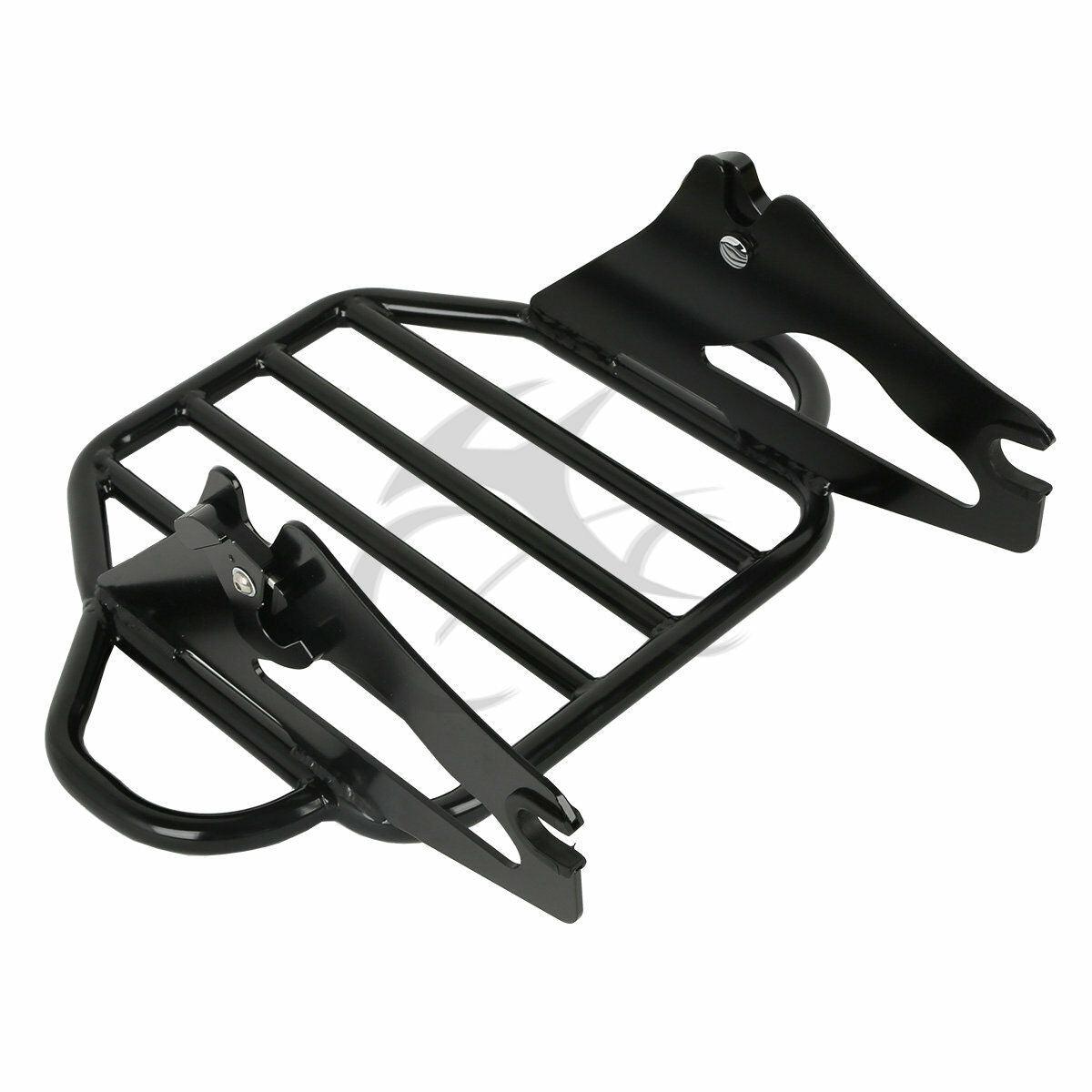 Backrest Sissy Bar Luggage Rack 4 Point Docking Fit For Harley Road Glide 09-13 - Moto Life Products