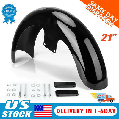 21 Inch Wrap Front Fender For Harley Touring Electra Street Road Glide Baggers - Moto Life Products