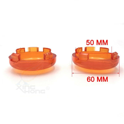 Turn Signal Lens Cover Top For 00-13 Harley Softail Dyna Glide Sportsters Orange - Moto Life Products
