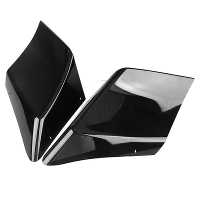 Gloss Black Stretched Side Covers For Harley 96-13 Touring Electra Street Glide - Moto Life Products