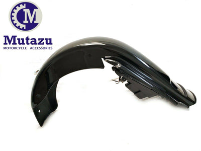 Mutazu CVO 4" Extended Rear Fender w LED & Wire Harness for 93-08 Harley Touring - Moto Life Products