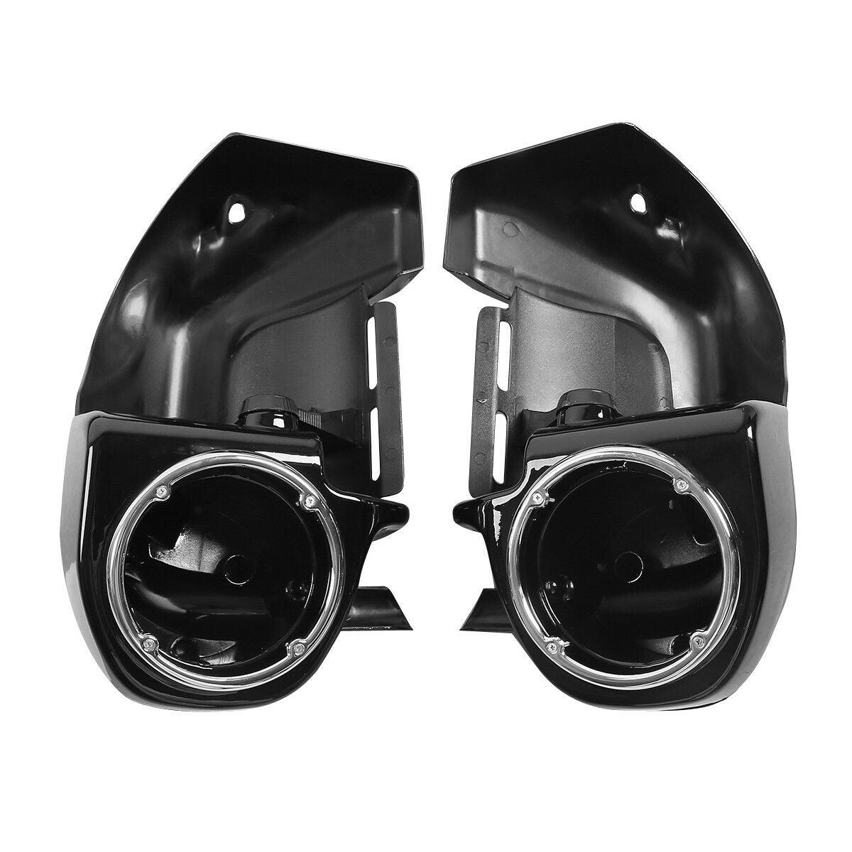 Lower Vented Fairings Speaker Pods & Crash Bar Fit For Harley Touring 09-13 US - Moto Life Products