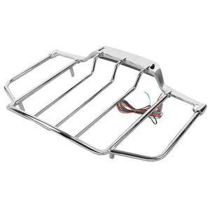 LED Lighted Luggage Rack Fit For Harley Tour Pak Street Glide 2014-2022 Air Wing - Moto Life Products