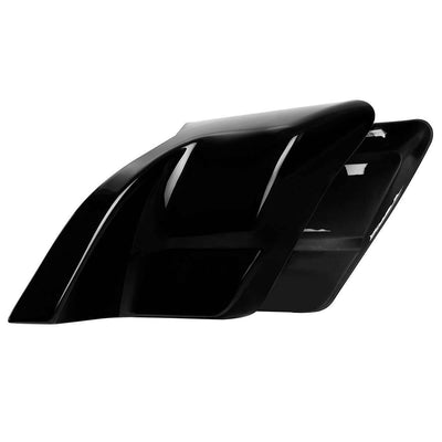 Vivid Black Extended Stretched Side Cover Panel Fit For Harley Touring 2014-2021 - Moto Life Products