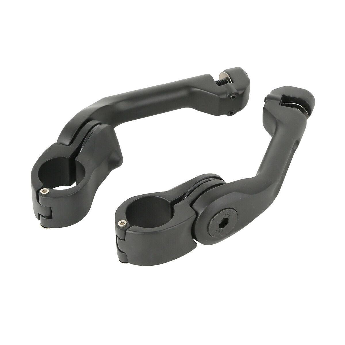 32mm Pegstreamliner Angled Highway Engine Guard FootPegs Mount Fit For Harley US - Moto Life Products