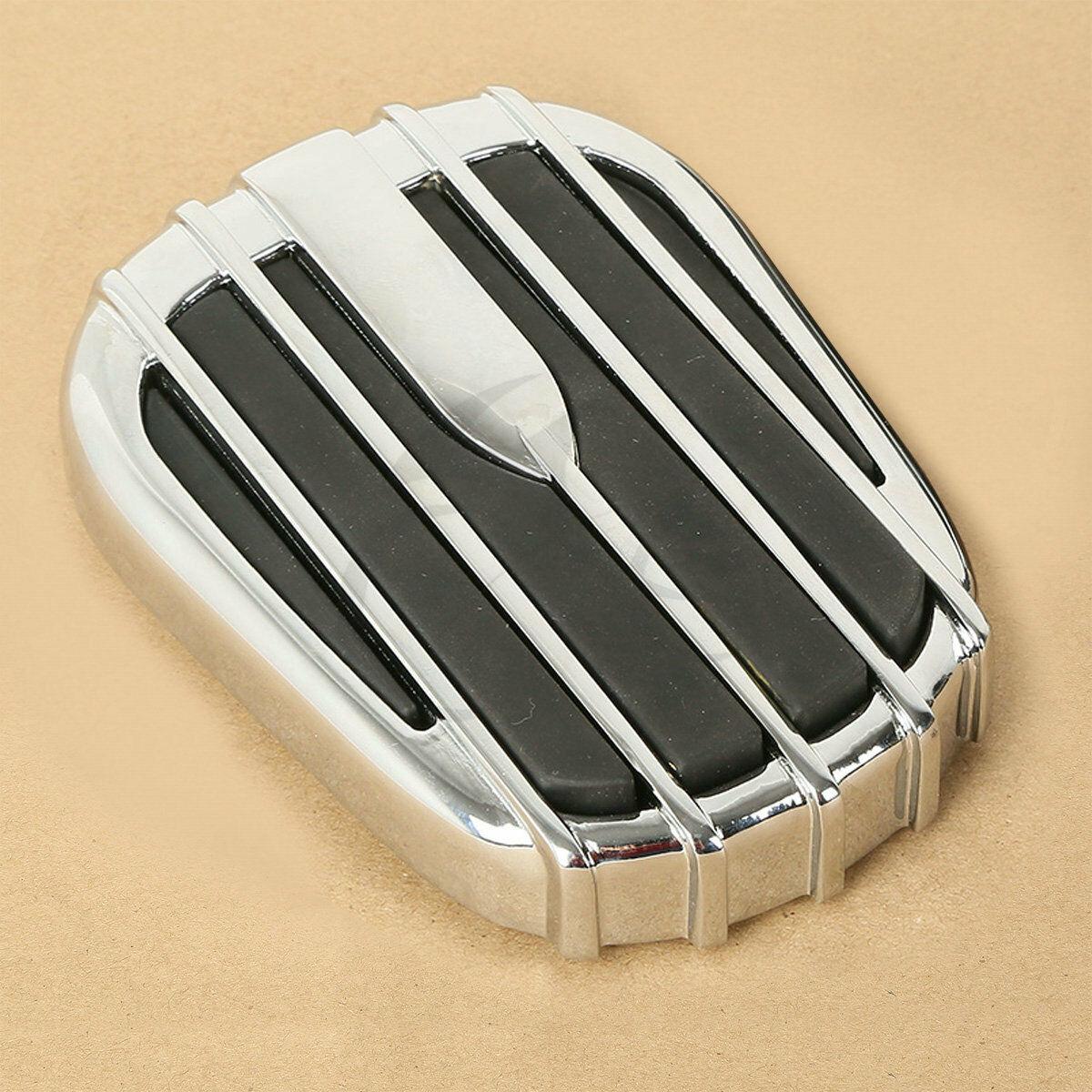 Chrome Brake Pedal Pad Cover Fit For Harley Touring 80-22 18 19 Softail FL 86-17 - Moto Life Products