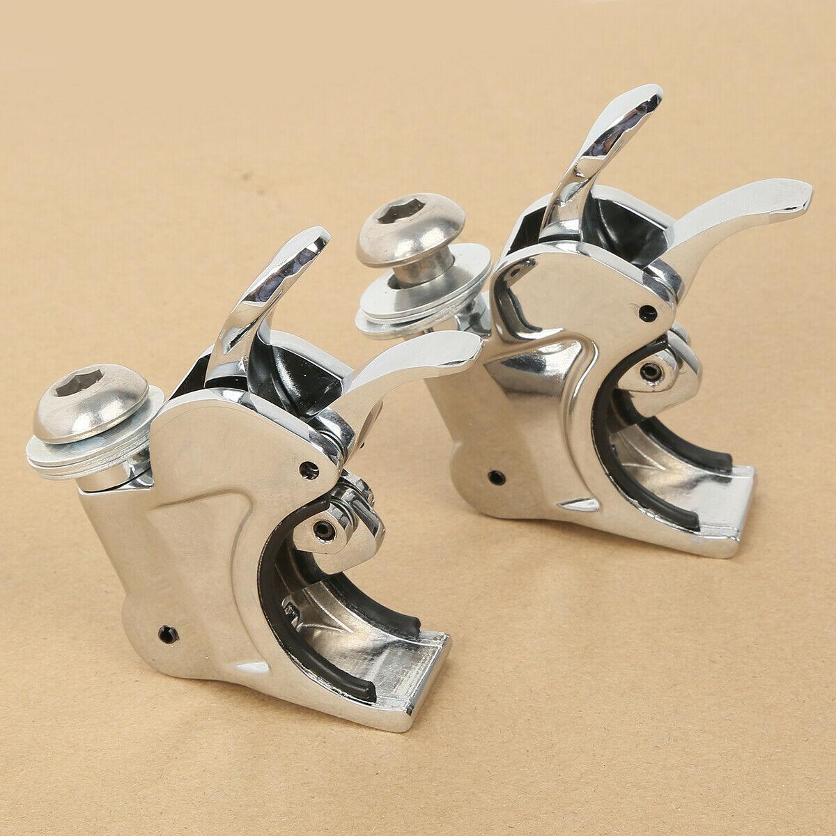 41mm Windshield Clamps Fit For Harley Softail Night Train FXS FXST FXSTB 88-13 - Moto Life Products