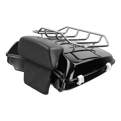 Razor Pack Trunk Pad Solo Mount Rack Fit For Harley Tour Pak Road Glide 14-22 US - Moto Life Products