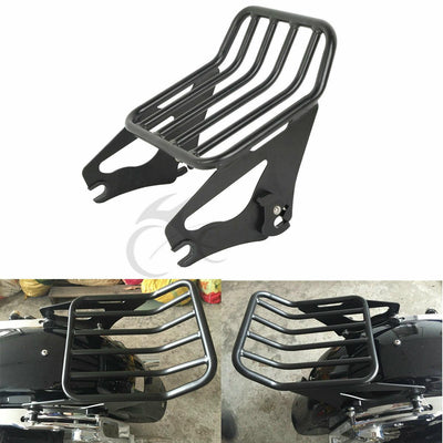 Detachable 2-Up Luggage Rack Fit For Harley Road Street Electra Glide 2009-2022 - Moto Life Products