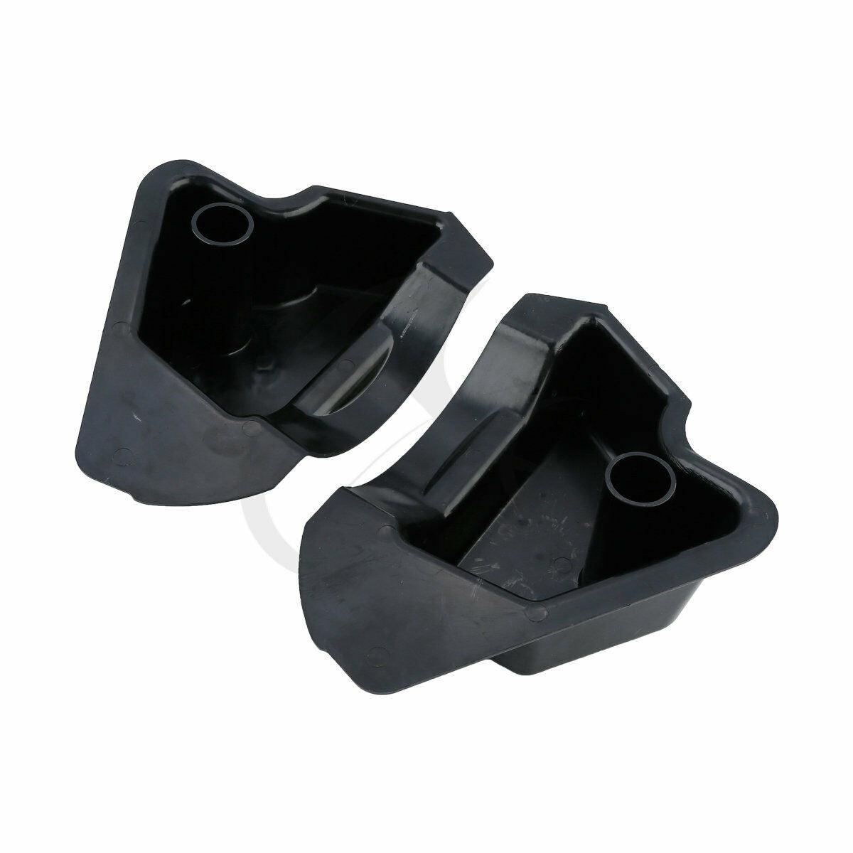 Black Lower Fairing Speaker Enclosure Fit For Harley Electra Street Glide 14-21 - Moto Life Products