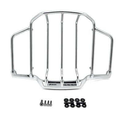 Chrome Luggage Rack Trail For Harley Air Wing Tour Pak Trunk Pack 1993-2013 - Moto Life Products