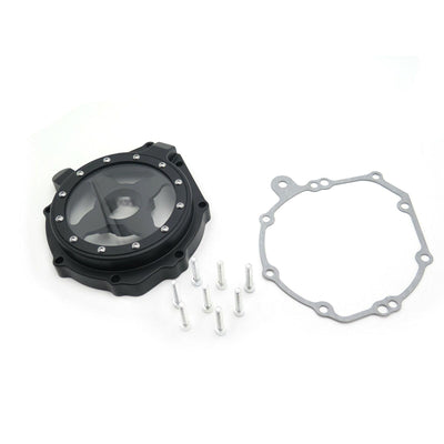 Engine Stator Cover See Through For Honda 04-07 CBR1000RR/ 04-14 CB 1000RR Black - Moto Life Products