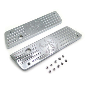Contrast Deep CNC Cut Saddlebag Latches Cover For Harley Touring 1993-2013 FL - Moto Life Products