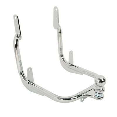 Chrome Trailer Hitch Tow Fit For Harley Touring Road King Electra Glide 09-13 12 - Moto Life Products