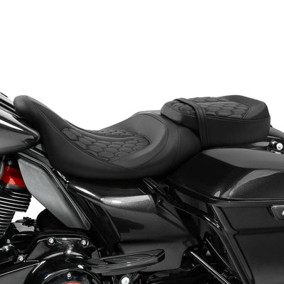 Gel Driver w/ Passenger Seat Fit For Harley Tri Electra Road Glide 2009-2022 US - Moto Life Products