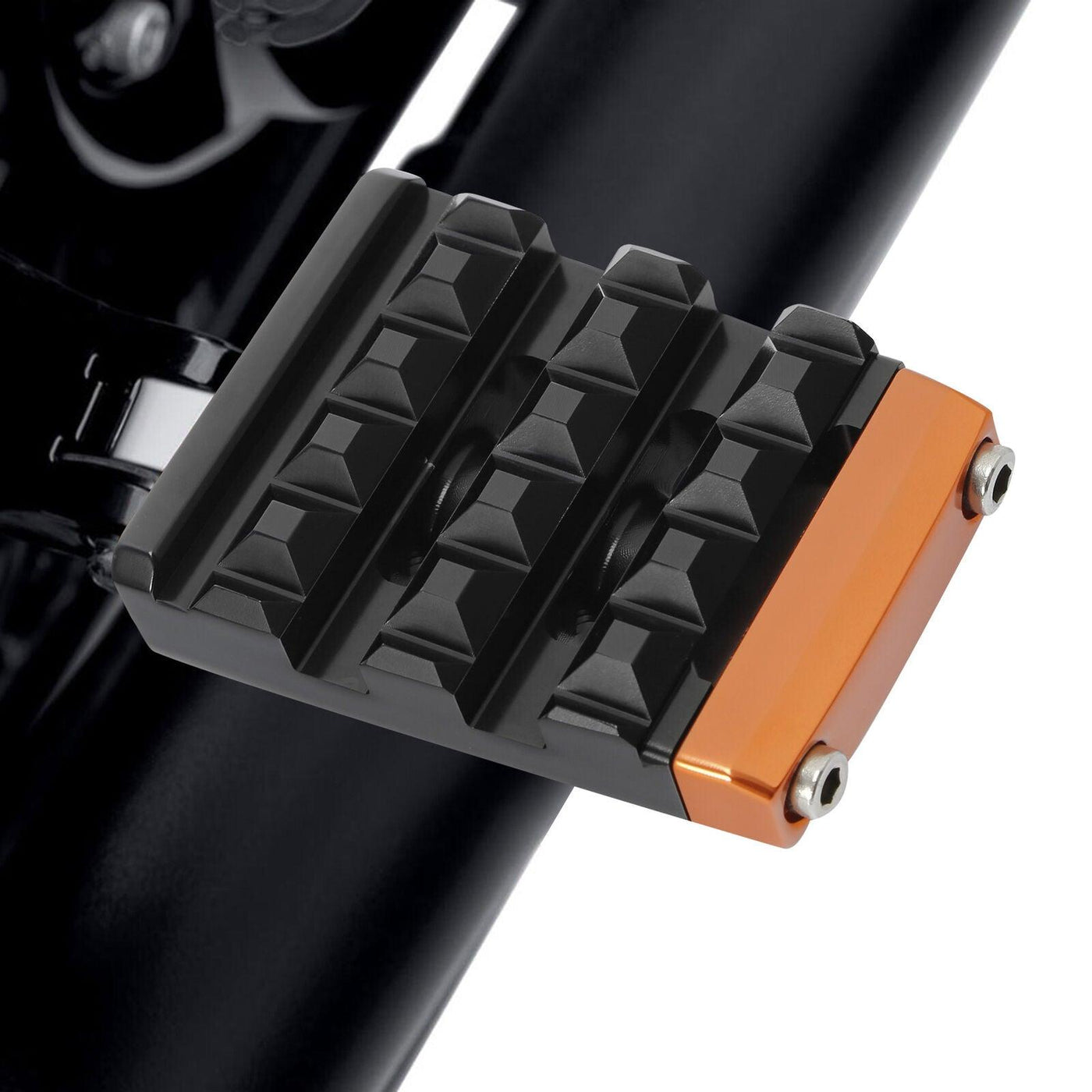 Aluminum Passenger Foot Pegs Footrest Fit For Harley Touring Sportster Softail - Moto Life Products