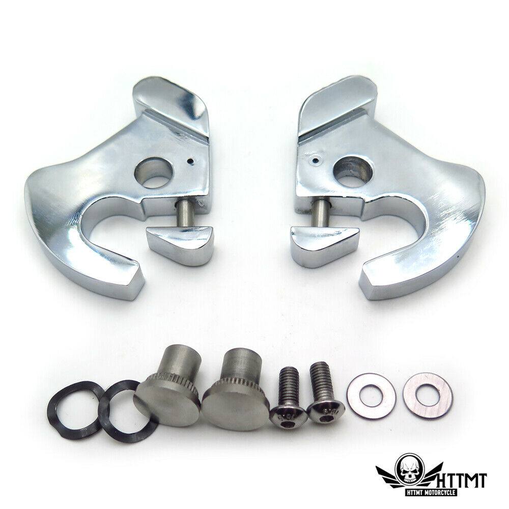 Sissy Bar Luggage Rack Latch Clip Kit For Harley Electra Street Glide Softail - Moto Life Products