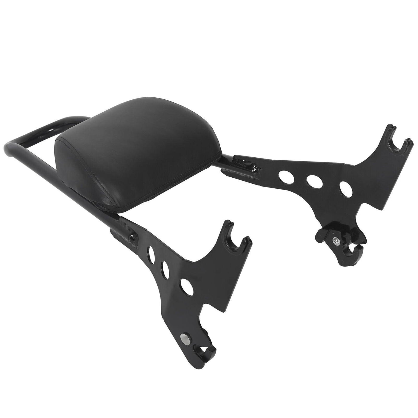 Glossy Black Passenger Backrest Pad Sissy Bar For Harley Sportster XL 883 1200 - Moto Life Products