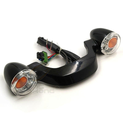 Bullet Rear Brake LED Light Bar Turn Signal For Harley Street Road Glide 2010-17 - Moto Life Products