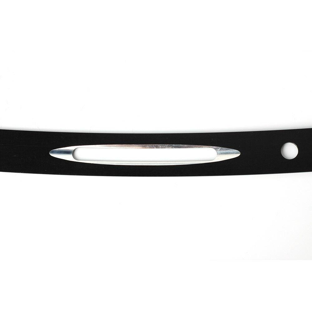 Black 4 Slot Windshield Trim Batwing Fairing For Harley Touring Electra Glide - Moto Life Products