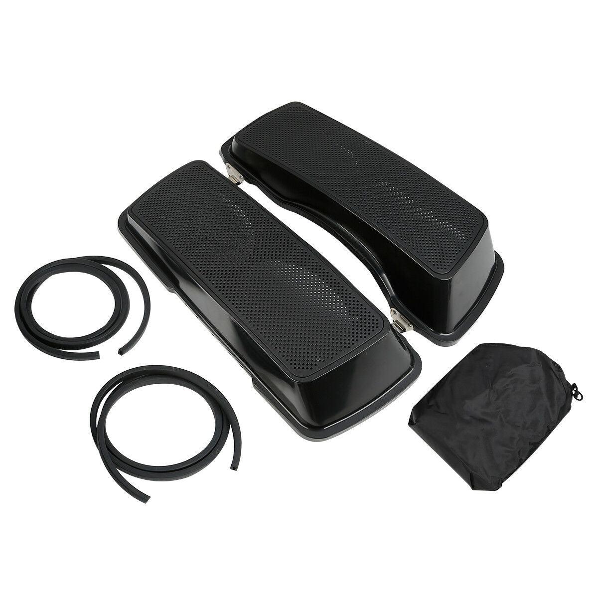 6x9 Saddlebag Dual Speakers Lids For Harley Electra Road King Street Glide 94-13 - Moto Life Products