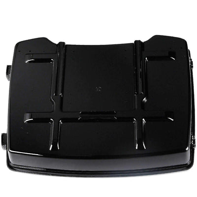 Black Razor Pack Trunk W/ Backrest Pad Fit For Harley Tour Pak Road Glide 97-13 - Moto Life Products