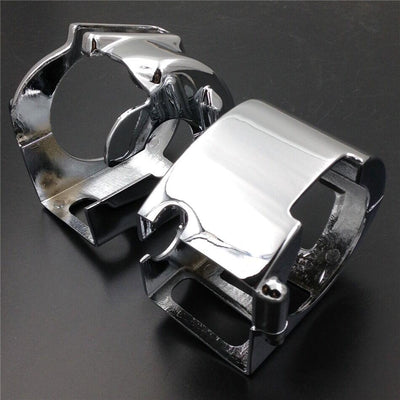 Chrome Switch Housing Cover for Kawasaki Vulcan 900 2000 Yamaha Road star warrio - Moto Life Products