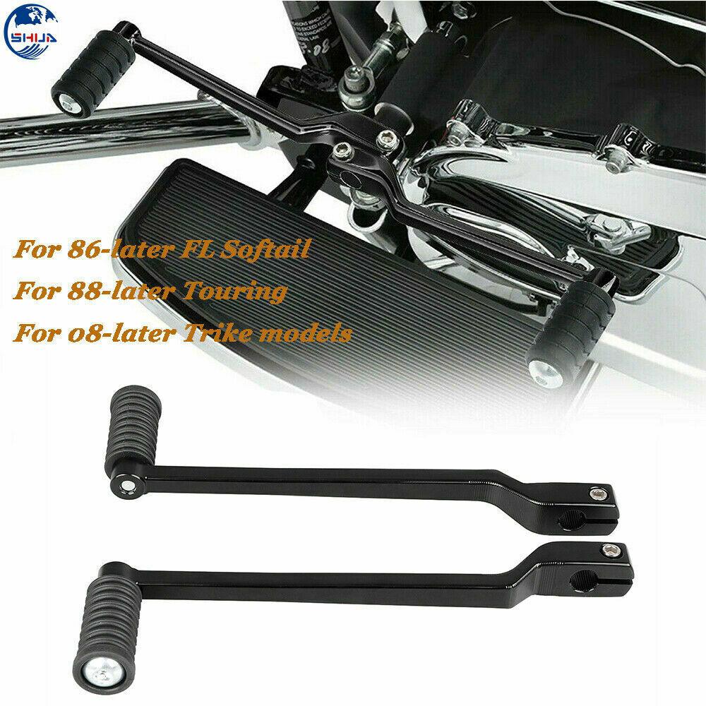 Black/Chrome Extend Heel Toe Shift Lever Shifter Peg For Harley Touring Softail - Moto Life Products