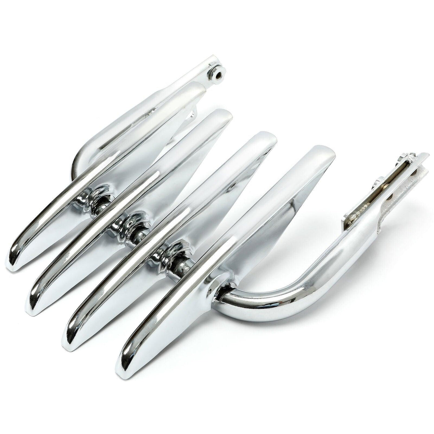 Chrome Stealth Luggage Rack for Harley Electra Street Glide Road King FLHX FLHT - Moto Life Products