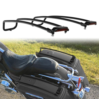 Hard Saddlebag Lid Rails Fit For Harley Touring CVO Electra Street Glide 94-13 - Moto Life Products