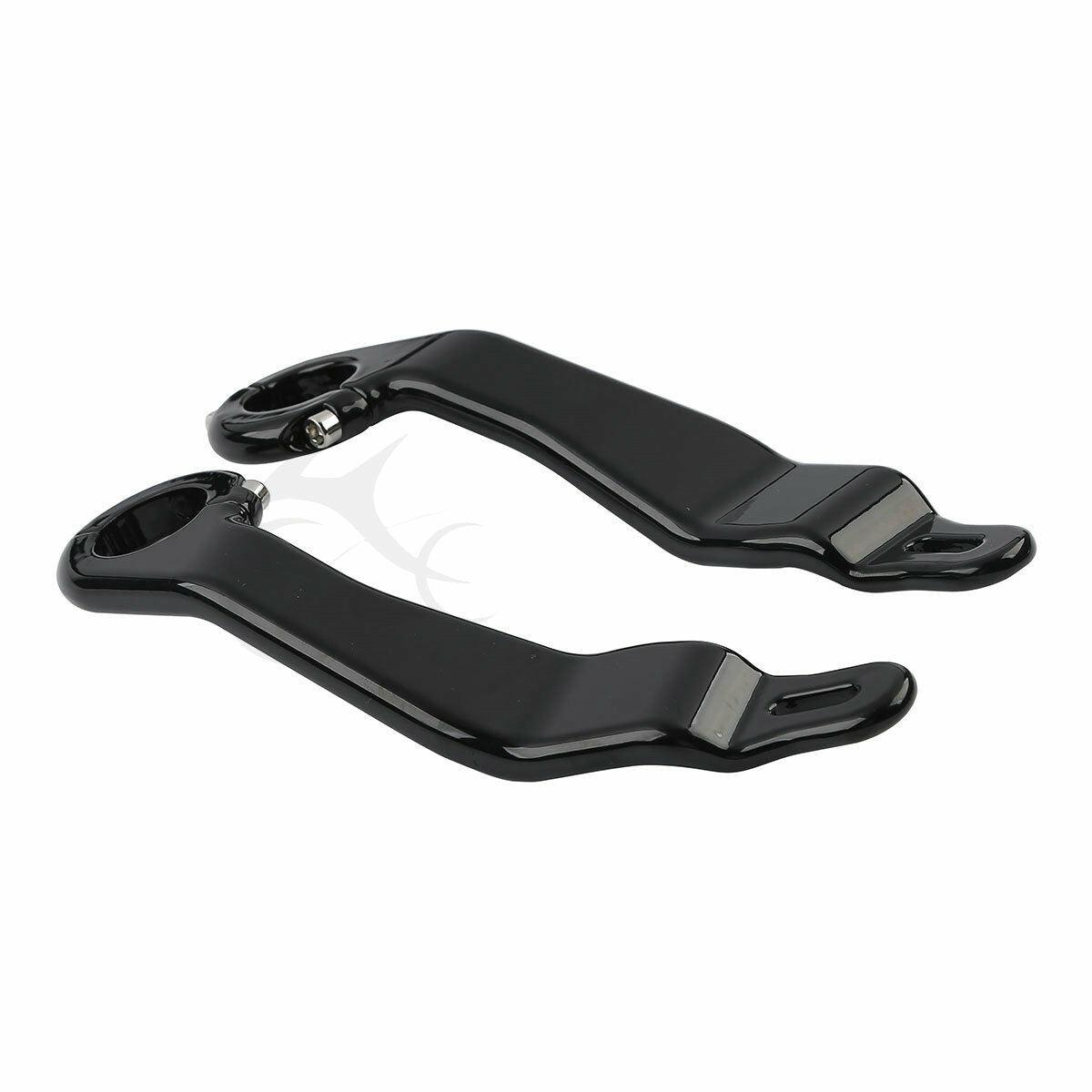 Black Fairing Support Bracket Mount Kit Fit For Harley Road Glide FLTRX 15-20 - Moto Life Products