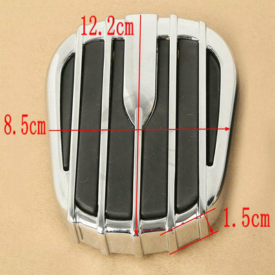 Aluminum Brake Pedal Pad Cover Fit For Harley Touring Street Road Glide 80-21 - Moto Life Products