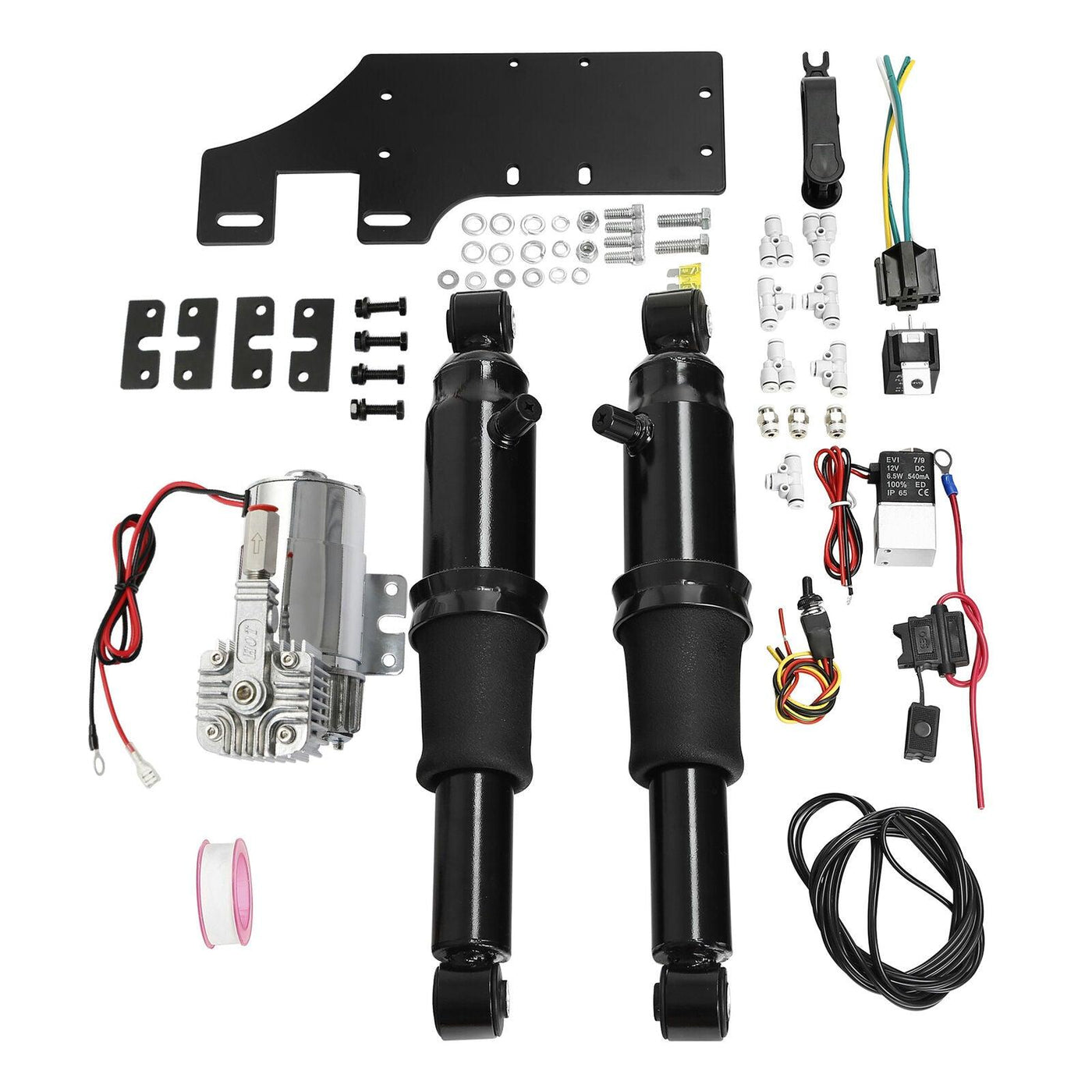 Electric Center Stand/Air Ride Suspension Fit For Harley Street Road Glide 17-20 - Moto Life Products