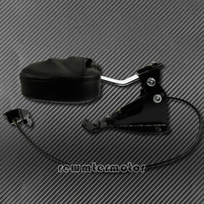 Adjustable Rider Backrest w/ Mounting Kit For Harley Touring Electra Glide 09-20 - Moto Life Products